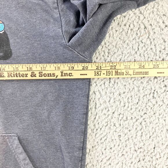 Patagonia Sweatshirt Womens Small‎ Gray Pullover Hoodie Fitz Roy Bear Uprisal - Picture 5 of 7